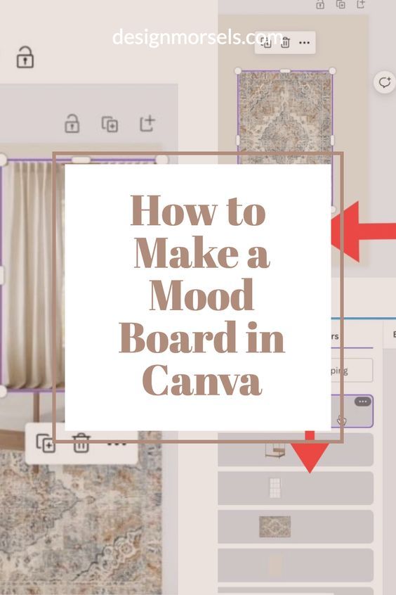 How to design a canva moodboard